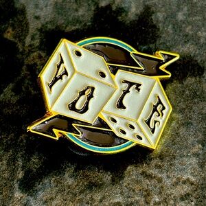Dead and Co Sphere “Vote” pin